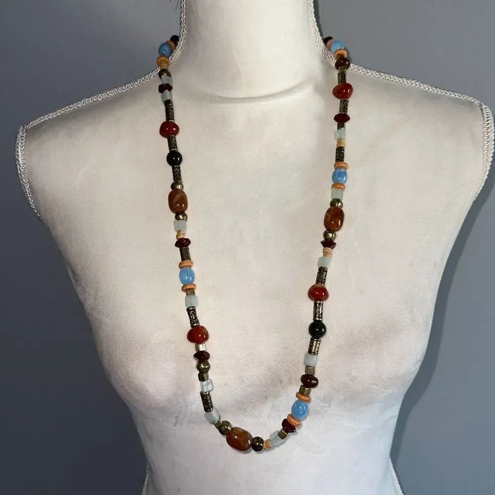 Bohemian Beaded Necklace!